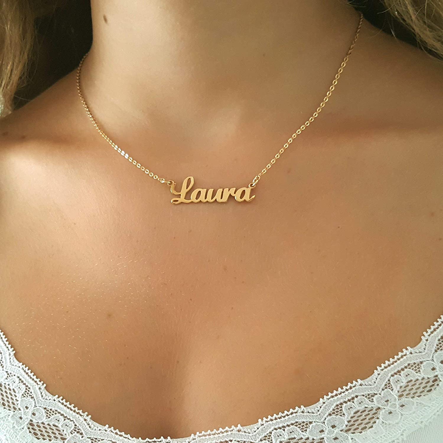 Personalized Name Necklaces BONDLENT